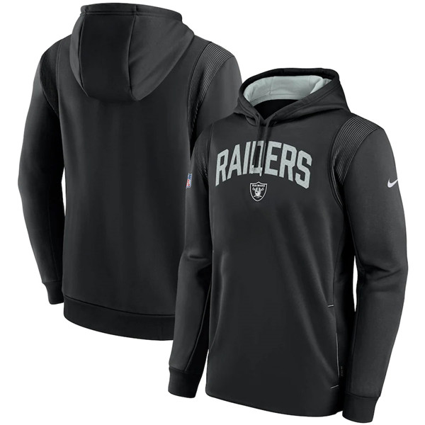 Men's Las Vegas Raiders Black Sideline Stack Performance Pullover Hoodie,We sell and wholesale Men's Las Vegas Raiders Black Sideline Stack Performance Pullover Hoodie on line form chian!